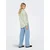 JDY Bluza JDYVESPER pastelno zelena/bela