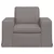 Vidaxl Kavč Taupe 103 x 80 x 82 cm blago