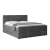 Livetastic BOXSPRING POSTELJA 180 cm  x 200 cm , kovina, umetna masa, tekstil, karton, leseni material antracit