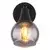 Globo 57904-1 - Zidna spot svetiljka GLYPTAR 1xE14/40W/230V crna
