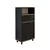 Hanah Home 2507 višenamenski ormarić s policama 60 × 115 × 35 cm, antracit/atlantski bor