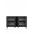 Hanah Home komoda Ayshe 120, 120 cm, antracit / srebrna