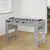 Fuzbal Stol Sivi Sonoma 125 x 60,5 x 80 cm Konstruirano drvo