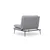 Atelier del Sofa Fotelja Martin 90x95x90cm Siva