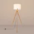 Sollux SL.1908 - Podna lampa NATT 1xE27/15W/230V bela