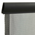 vidaXL 4-delna mrežasta zavesa za vrata proti mrčesu (240x240cm), črna