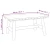 MAISON CHIC Klubska mizica - kavna mizica - Nizka mizica 90x50x41 cm trdna smrekovina, (21754602)