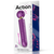 Action No. TwentyTwo Massager with Suction, Pulsation and Thrusting Purple