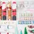 meri meri darila presenečenja crackers rainbow snowmen