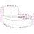 Vidaxl Box spring postelja z vzmetnico temno modra 140x200 cm žamet