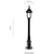 Opviq Spoljna lampa BSU-68178-BKR-B, 95 cm, Podna, IP65, E27, 60W, Braon
