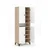 Hanah Home cipelarnik Jerma, 63,5 cm, hrast Sonoma / beli