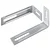 Nosač protiv prevrtanja 2 pcs Srebrno 74,5 x 15 x 32 mm Željezo
