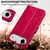 Eleganten ovitek etui za iPhone Air, Rdeč
