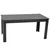 VEVOR Jedilna miza 1600x800x760 mm črna