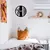 Wallity Zidni sat Enzoclock - S008, 48x48 cm