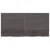 Zidna polica tamnosmeđa 120x60x(2-4) cm od obrađene hrastovine