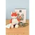 Doudou Darilni set Plišasta lisica Romarin z odejico 28 cm