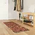 Vidaxl Preproga runner MARSA večbarvno 50 x 150 cm Poliester in PVC