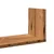 Zidne police 3 kom boja staro drvo 80x18x18cm konstruirano drvo