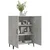 Komoda siva boja betona 70x34x90 cm od konstruiranog drva