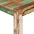 Stolić za kavu 80 x 80 x 40 cm od masivnog obnovljenog drva