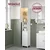 Songmics Kopalniška omarica 30x30x170 cm Bela