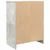 Komoda siva boja betona 57x34x76 cm od konstruiranog drva