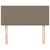 Vidaxl Posteljno vzglavje taupe 90x5x78/88 cm blago