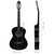Klasična gitara za početnike crna 4/4 39 od drva lipe