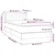 Vidaxl Box spring postelja z vzmetnico črna 80x200 cm blago
