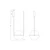 LUME Aurora 70 LED visilica crna