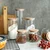 Steklena posoda s pokrovom 0,6 l — Basic Kitchen - 593765