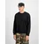 ALPHA INDUSTRIES Majica črna/bela