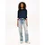 Tommy Jeans Pulover Essential mornarska/rdeča/bela