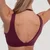 GymBeam Flow Sports Bra Wine