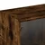 Zidni ormarić sa staklenim vratima boja hrasta 102 x 37 x 35 cm