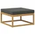 Set vanjskih sofa 6 pcs Bijela i antracit 79 x 79 x 37 cm