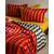 Madame Coco Set Prekrivač i jastučice Irene, 230x240cm, Narandžasti