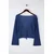 Trendyol Curve Ženska bluza Tbbaw26Af00082, Plava