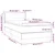 Vidaxl Box spring postelja z vzmetnico temno moder 90x190 cm žamet