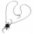 Ogrlica z obeskom ALCHEMY GOTHIC - The Black Goddess - P870