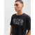 JACK & JONES Majica JJEJEFF temno siva/črna/bela
