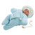 Llorens M740-37 oblačila za punčko NEW BORN, velikost 40-42 cm