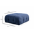 ATELIER DEL SOFA Tabure Amaris Pouffe Navy Blue