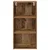 vidaXL Viseča omarica Riga Star les 40 x 29,5 x 80 cm Konstruiran les