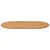 Gornji dio stola 110 x 55 x 3,5 cm Ovalni Čvrsto teak drvo