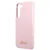 GUESS Futrola za Samsung S22 Plus Lavender Script Metal Logo