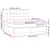 vidaXL vidaXL Box spring postelja z vzmetnico krem 180x200 cm blago, (20896648)