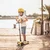 SCOOT & RIDE Dečiji trotinet Highwaykick 3 Lemon LED, Žuti
